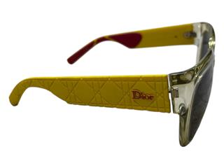 CHRISTIAN DIOR YELLOW WOMEN'S SUNGLASSES + CASE MYDIOR3R